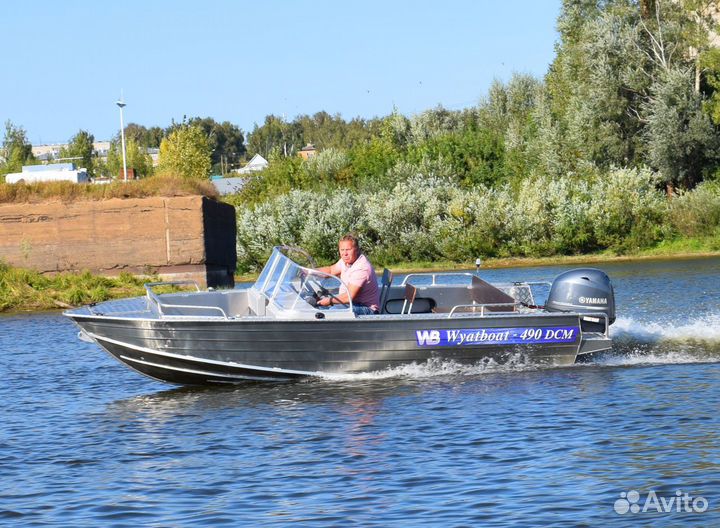 Новая моторная лодка Wyatboat 490 dcm в наличии