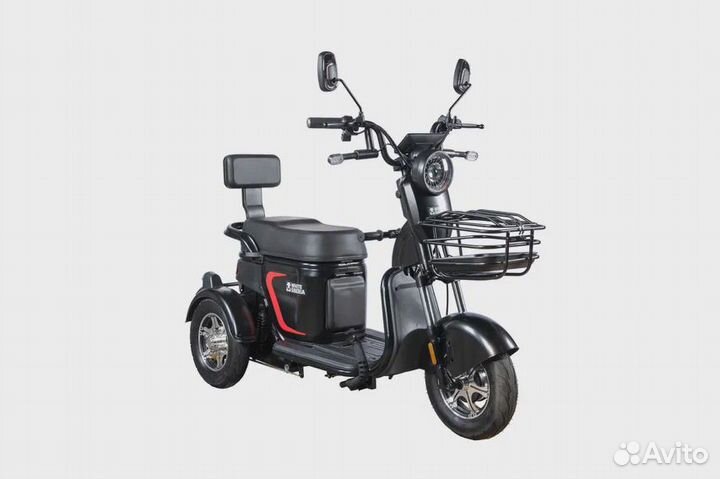 Электротрицикл white siberia sibtrike L 2000W 2023