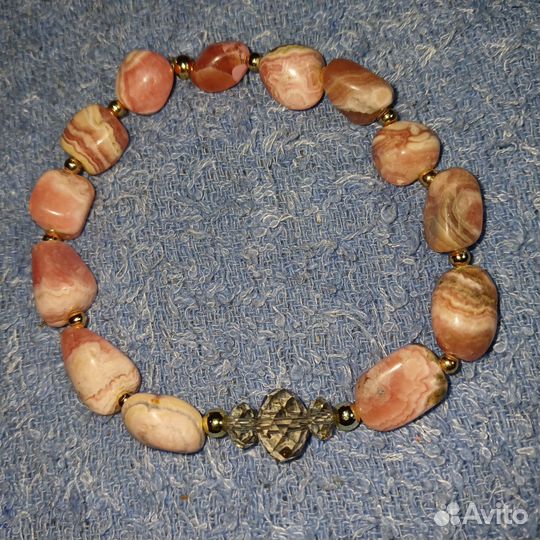 Браслет из родохрозита