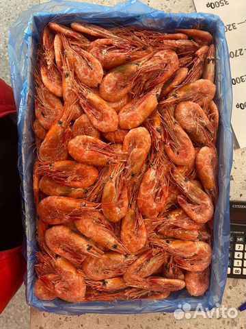 Креветки в ассортименте