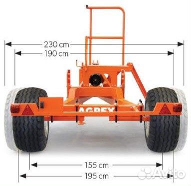 Разбрасыватель удобрений Agrex CX30, 2023
