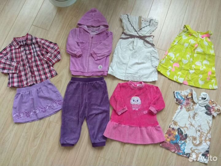 Пакет одежды на девочку 1 годик