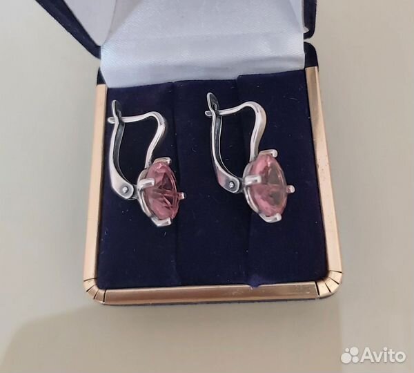 Серьги серебро