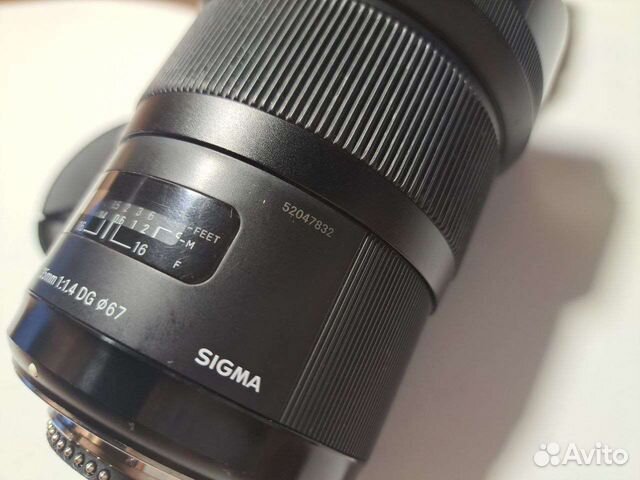Объектив Sigma 35mm f/1.4 DG HSM Art Nikon F