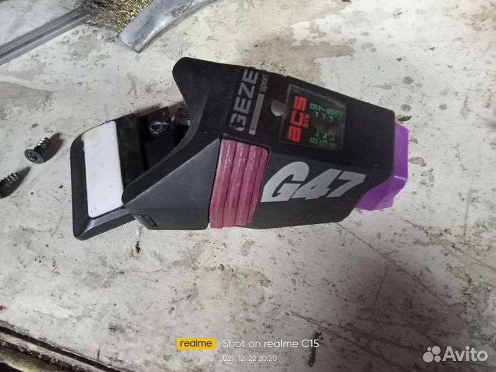 Крепления для горных лыж