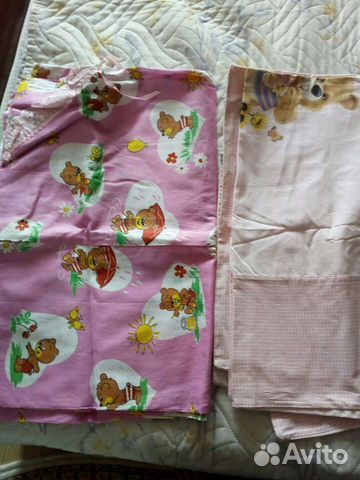Два детских пододеяльника