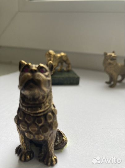 Бронзовые статуэтки животных