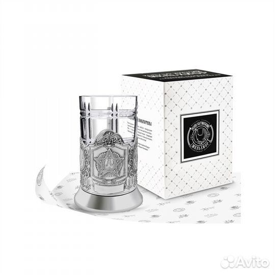 Набор для чая Орден Победы Герб СССР посереб