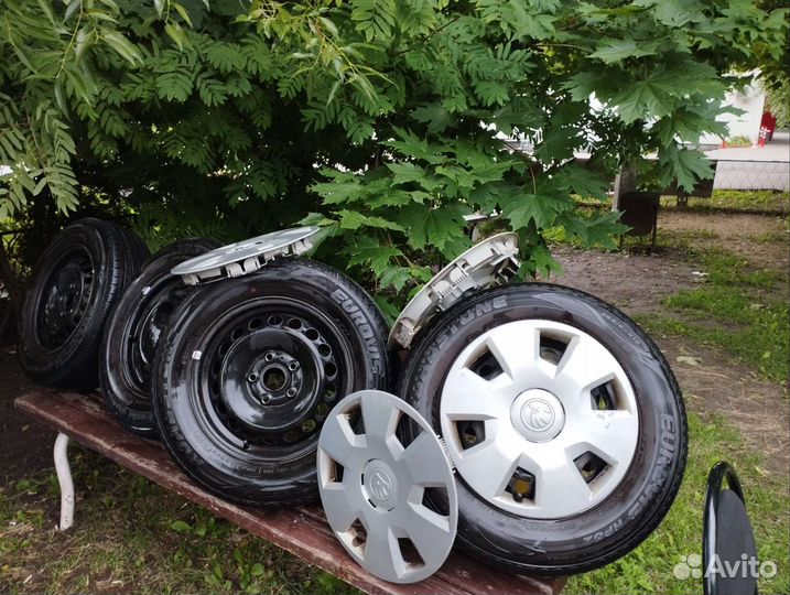 Два комплекта колес r 15 для шкода октавиа а7