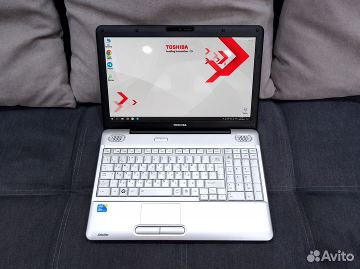 Мощный ноутбук Toshiba 15 (Core i3) для работы
