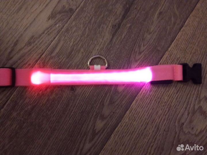 Светящийся ошейник для собак