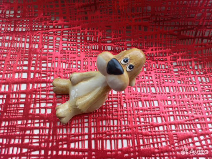 Керамическая собачка годов 60-х