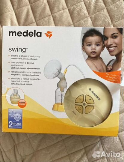 Молокоотсос medela swing электрический
