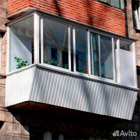 Пластиковый балкон