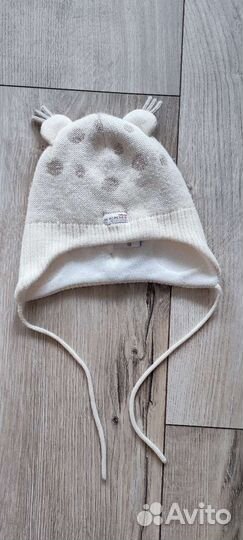 Шапка для девочки демисезонная р.44