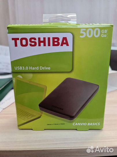 Внешний жесткий диск 500 гб