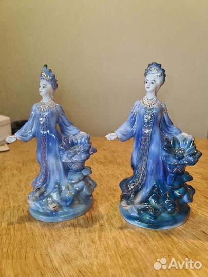 Фарфоровые статуэтки времен СССР