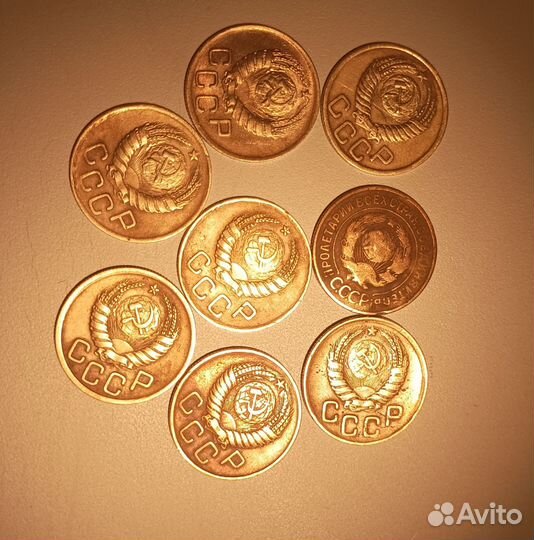 Полтинники 1922-1926г серебро и 3 копейки СССР