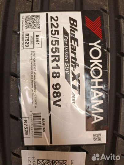Yokohama BluEarth-XT AE61 225/55 R18 98V