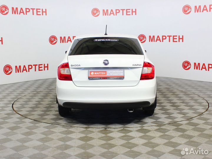 Skoda Rapid 1.6 МТ, 2016, 79 300 км