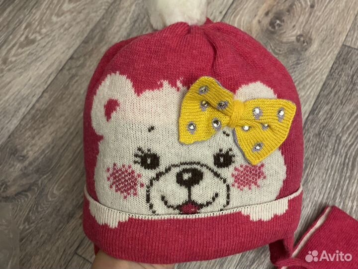 Комплект шапка, шарф