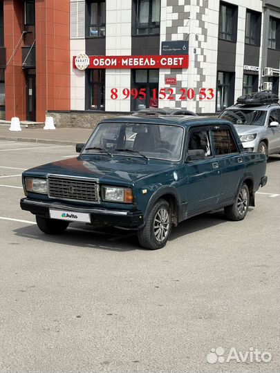 ВАЗ 2107 1.6 МТ, 1998, 150 000 км