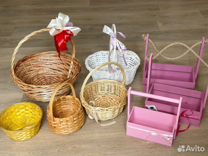 Корзина плетеная для хранения