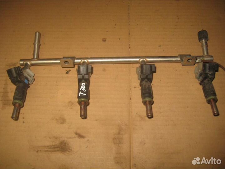 4 топливная. топливная рампа шевроле авео т250 1. 2. топливная рампа авео т250 1. демонтаж.