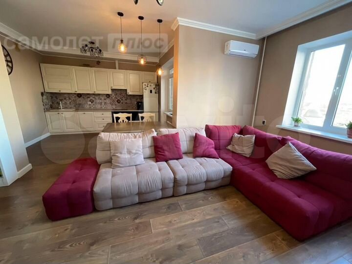 3-к. квартира, 105 м², 5/17 эт.