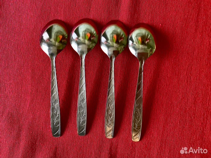 Ложки столовые нержавейка СССР 4шт