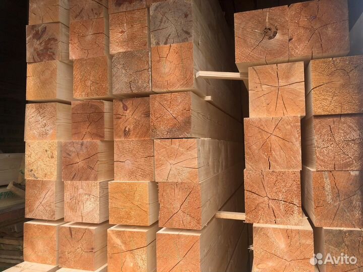 Брус сосна, камерная сушка, гарантия качества