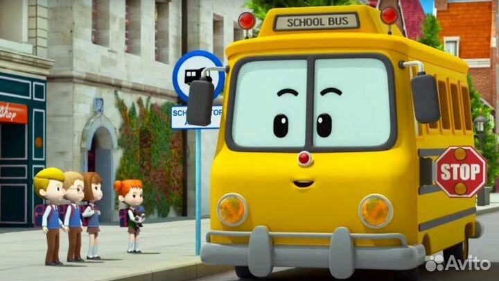 Автобус поли робокар