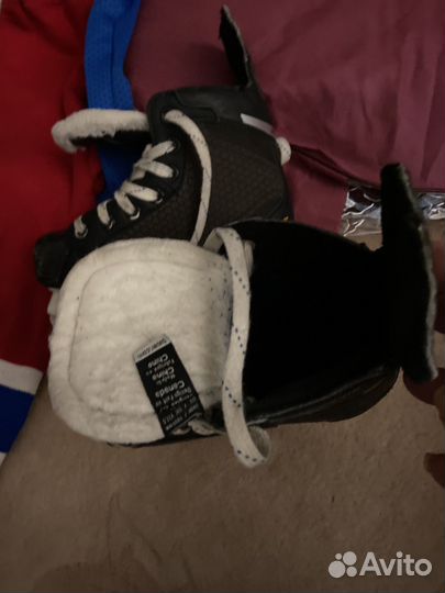 Хоккейные коньки bauer 32 размер