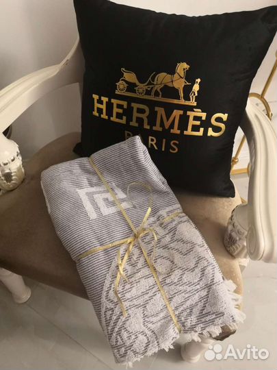 Полотенце пляжное Versace, 170x106см, эко котон