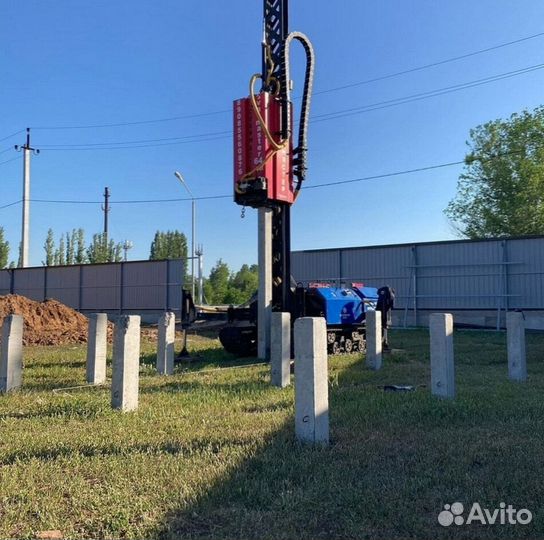 Сваи забивные железобетонные