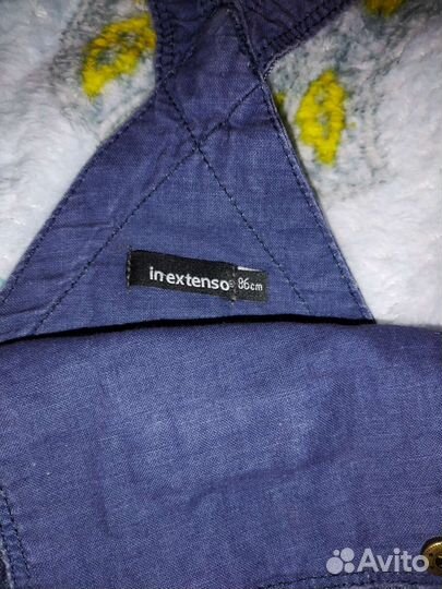 Джинсовый комбинезон