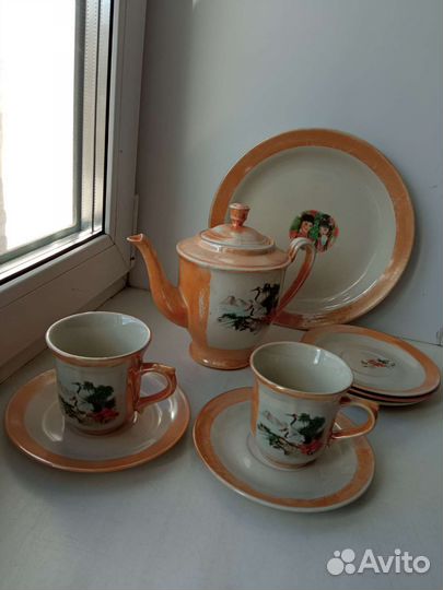Наборы разные, посуда, чайные пары