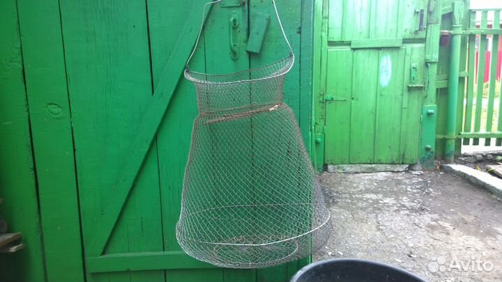 Садки рыболовные металлические