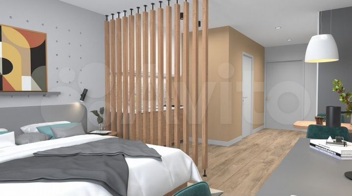 Квартира-студия, 25,6 м², 9/12 эт.