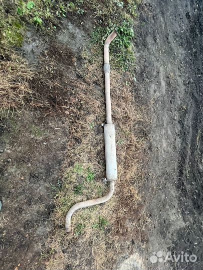 Средняя часть глушителя ваз 2114