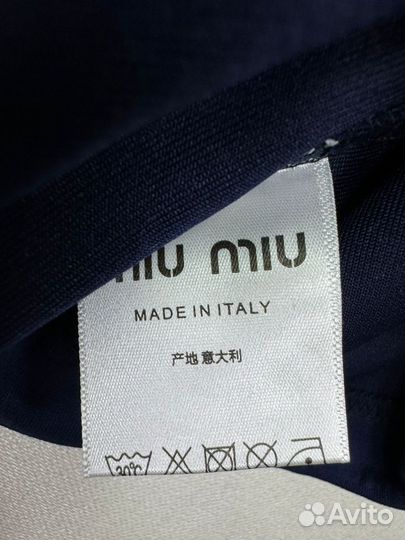 Костюм с шортами 2 цвета miu miu