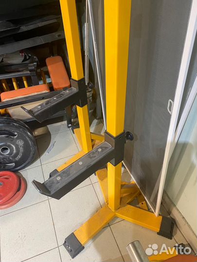 Штанга, гриф, блины, стойка, скамья