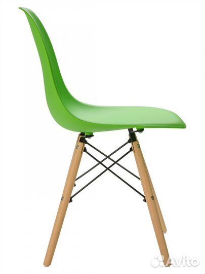 Стул в стиле eames DSW,салатовый, 1 шт
