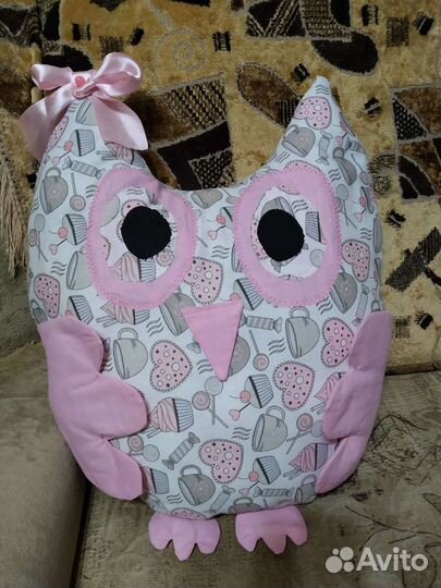 Подушка декоративная Сова