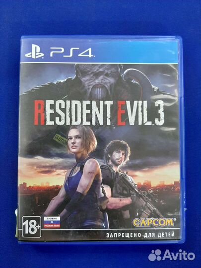 PS4 Resident evil 3 Remake (Продажа/Обмен)