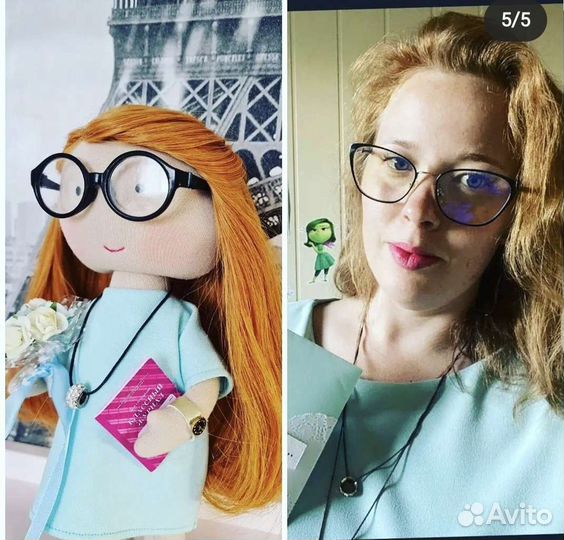 Портретная кукла. Кукла по фото