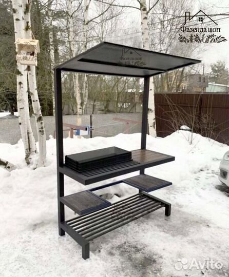 Мангал угловой