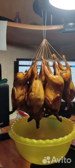 Мясо горячего домашнего копчения