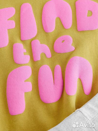 Комплект next 98 свитшот и леггинсы