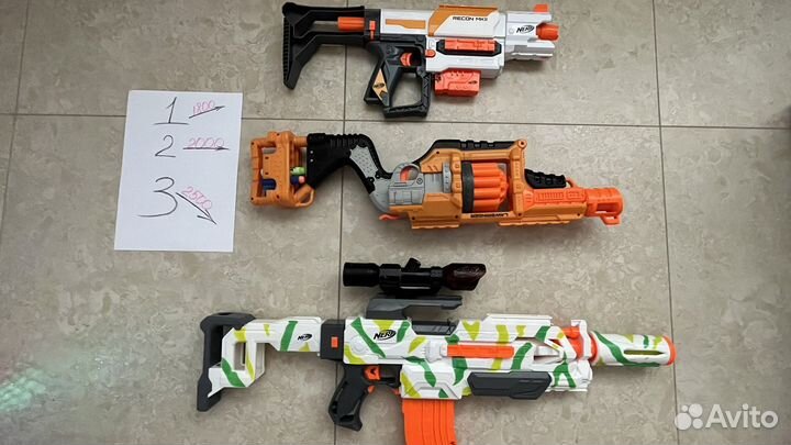 Бластер nerf